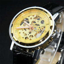 Silver Skeleton Automatic Men’s Watch
