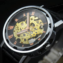 Silver Skeleton Automatic Men’s Watch