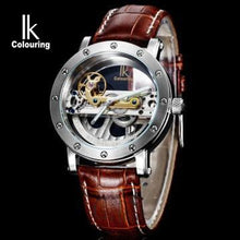 Original  Mechanical Men watches Tourbillon automatic luxury brand business skeleton Genuine Leather strap Top brand relojes