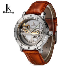 Original  Mechanical Men watches Tourbillon automatic luxury brand business skeleton Genuine Leather strap Top brand relojes
