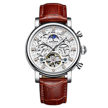 KINYUED Luxury Skeleton Watch
