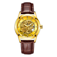 Unisex Automatic Skeleton Dragon Watch