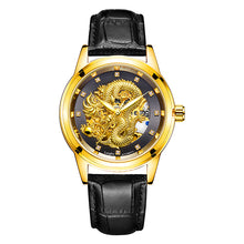 Unisex Automatic Skeleton Dragon Watch