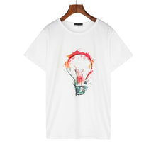 Colorful Light Bulb T Shirt
