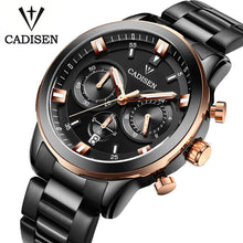 CADISEN Luxury Stainless Steal Watch