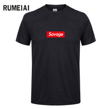 Savage Box Logo T Shirt