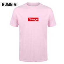 Savage Box Logo T Shirt
