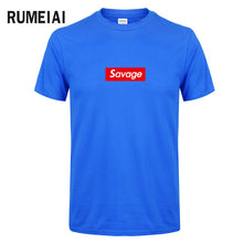 Savage Box Logo T Shirt