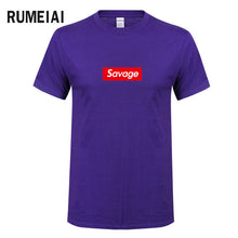 Savage Box Logo T Shirt