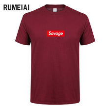 Savage Box Logo T Shirt