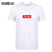 Savage Box Logo T Shirt