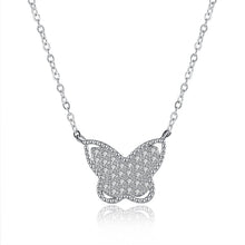 Silver Butterfly Necklace