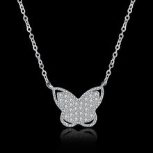 Silver Butterfly Necklace