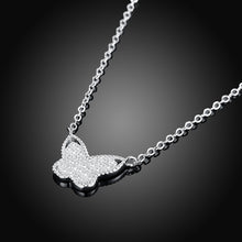 Silver Butterfly Necklace