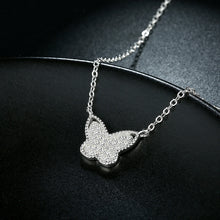 Silver Butterfly Necklace