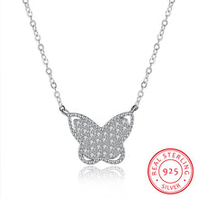 Silver Butterfly Necklace