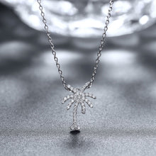 Silver Snowflake Necklace