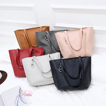4Pcs Women Leather Bag