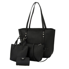 4Pcs Women Leather Bag
