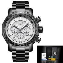 Mens Watches LIGE Top Brand Luxury Men's Military Sports Watch Men's Stainless Steel Waterproof Quartz Watch relogio masculino